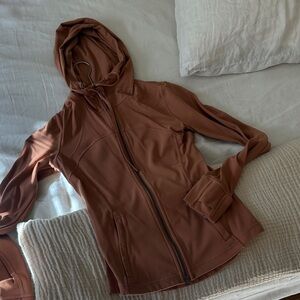 LuluLemon Terracotta Hooded Jacket